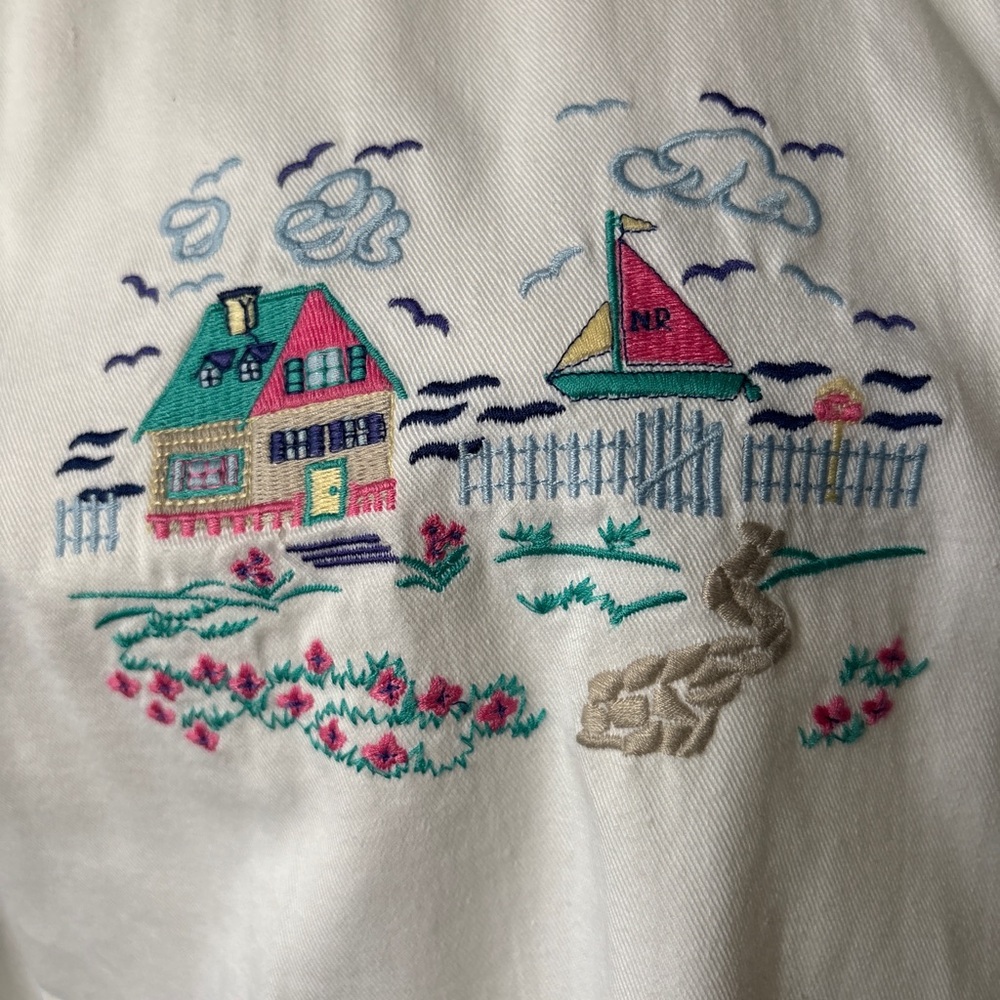 VNTG Northern Reflections button down cotton shirt - Picture 2 of 8